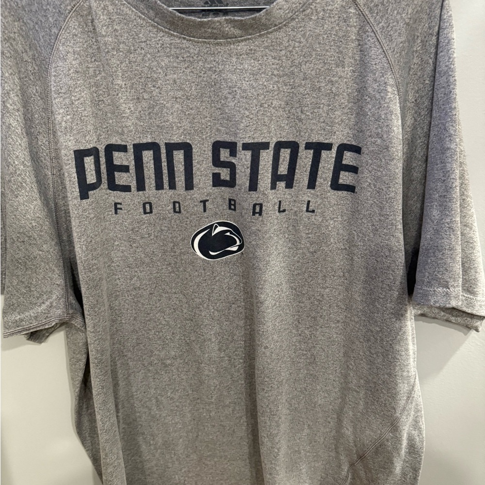 Adidas Gray Penn State Football Tee